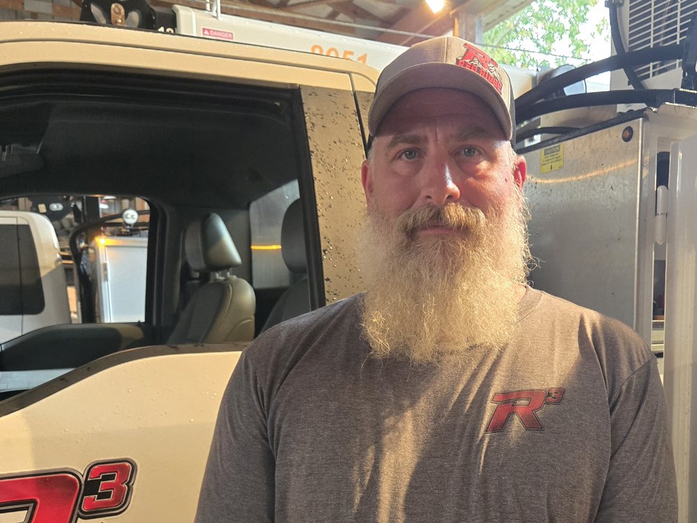 Ben Gensert, mechanic at Red Ridge Repair in Utica, Ohio